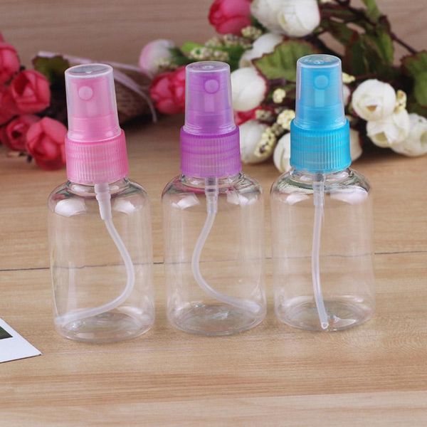 

plastic atomizers spray bottle 50ml liquid container accessories