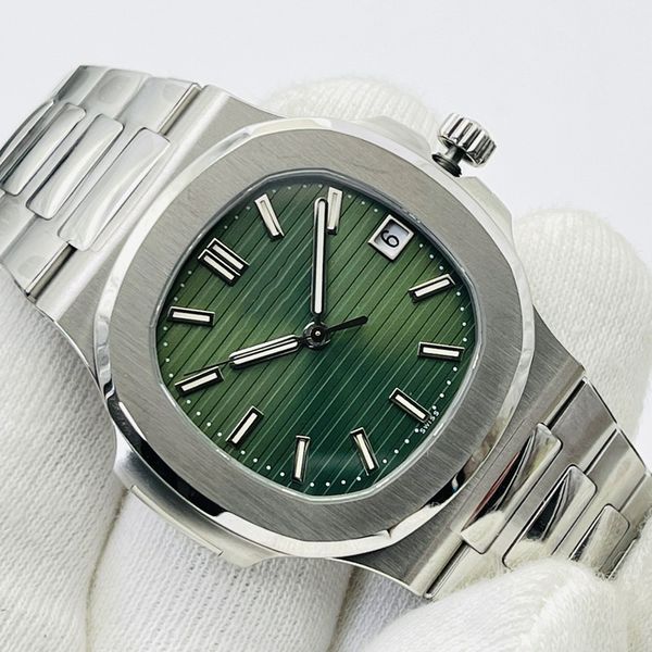 Relógios clássicos de masculino Relógio mecânico automático 40mm Business Watches Business Relvadores Montre de Luxe Presentes Sulvero Green Olive Green
