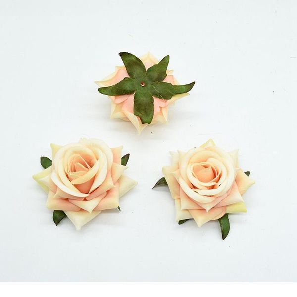 

100pcs artificial flowers for wedding christmas garlands home decorations silk roses diy a cap gifts wreath fake flow jllygv