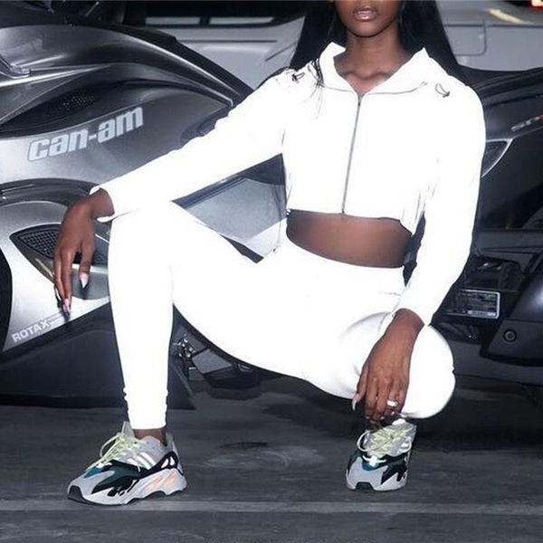 

reflective sweater hoodie drawstring stitching street running flash women's new summer 2021, Black