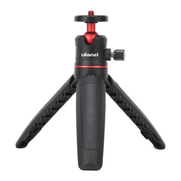

ulanzi mt-08 desktripod mini extension selfie stick handle live bracket cold shoe phone mount holder vlog tripod for nikon