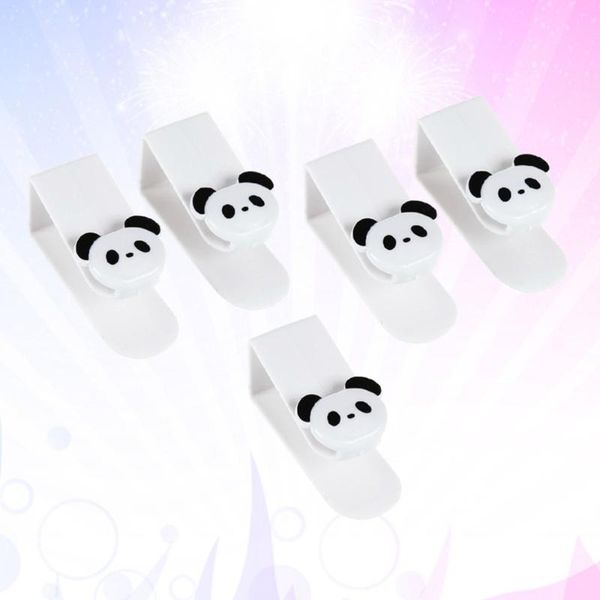 

hooks & rails 5pcs creative door back multi-function cartoon hangers home kitchen cabinet color random