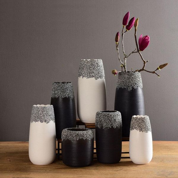 

vases s/m/l handmade ceramic vase modern art and crafts decor green hydroponic flower pot dried creative gift home decors