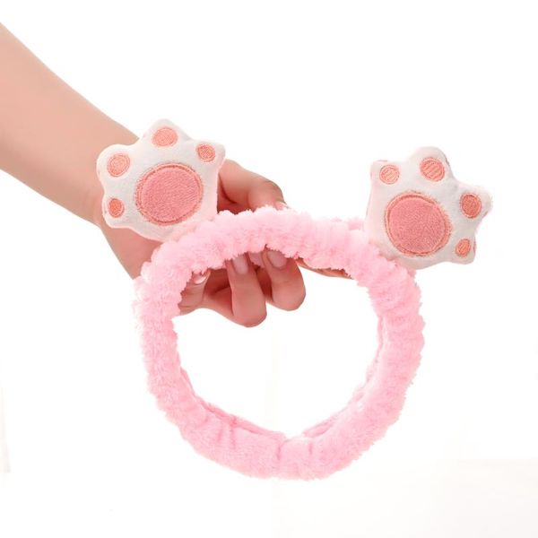 

hair clips & barrettes han edition cute cartoon cat's of bear the palm headband face web celebrity female band, Golden;silver