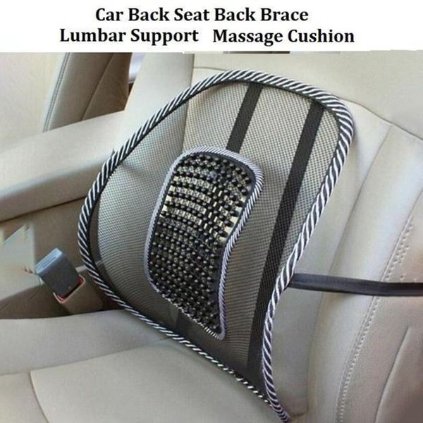 

seat cushions car cover cushion ice mesh leather backrest lumbar 1pc auto parts