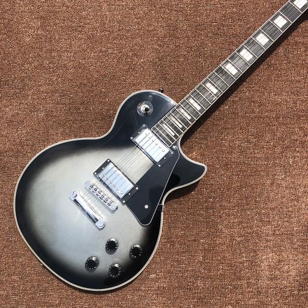 

electric guitar,rosewood fingerboard,chrome hardware,silver pink