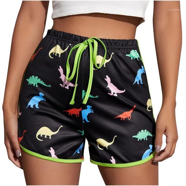 

women basic slip bike shorts compression workout leggings yoga pants waist print