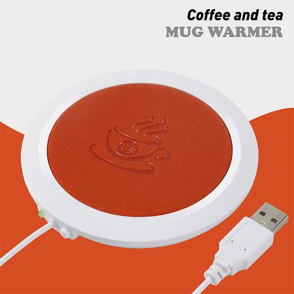 

heat-resistant electric insulation usb warm cup mat warmer pad heating office coffee warmer pad mat table