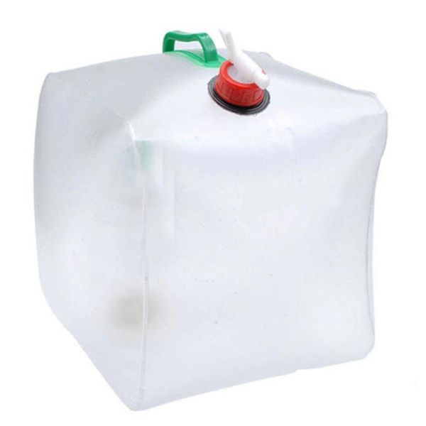

hydration packs outdoor 20l collapsible pvc water drinking carrier container bag for camping