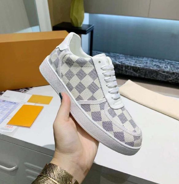 

designer luxury casual shoes 2019ss colorful low-high-leather sneakers women men sneaker lambskin calfskin ladies retro style shoe size 35-4, Black