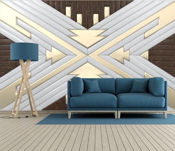 

wallpapers custom 3d mural wallpaper european creative stereo leather soft package tv background wall decoration