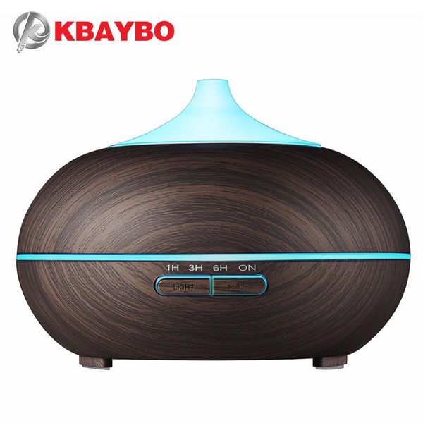 

300ml aroma diffuser wood grain essential oil diffuser ultrasonic humidifier