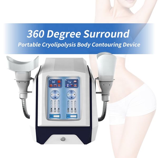 

upgraded 360 degree cryolipolysis body slimming fat ing cryotherapy anti-cellulite fat reducing machine cool sculpting shaping weight