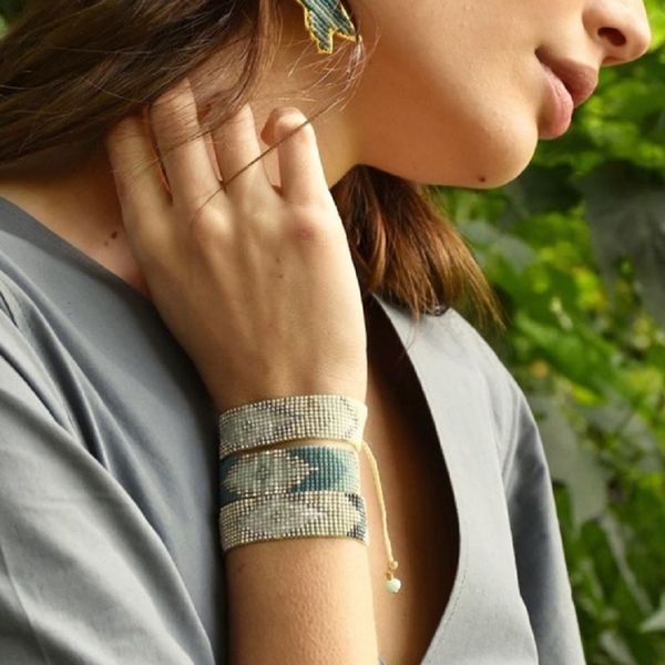 

go2boho lucky evil bracelet for women jewelry miyuki pulsera femme jewellery friends gift greek eye bracelets, Golden;silver