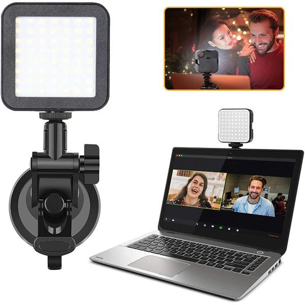 

flash heads video conference led light zoom call lighting webcam lamp for computer lapremote working self broadcasting live streaming
