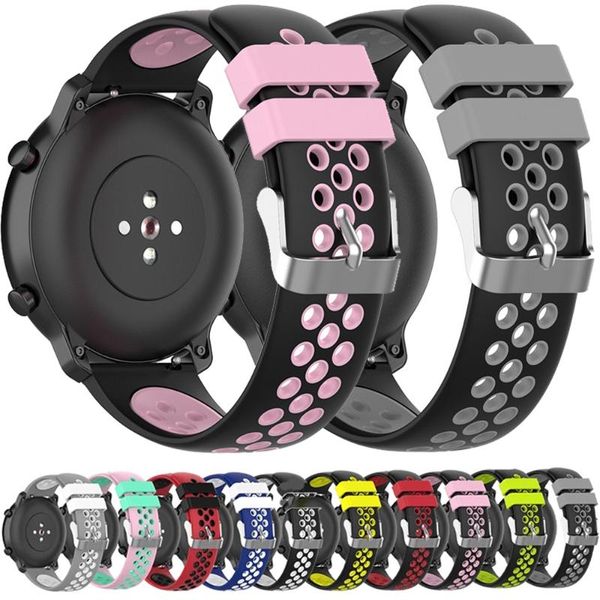

watch bands band for garmin vivoactive 4 4s 3 strap silicone venu replaceable wristband bracelet accessories, Black;brown