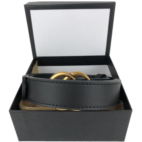 

men designers belts fashion genuine leather womens mens letter double g buckle belt cinturones de diseÃ±o mujeres width 3.8cm with box, Black;brown