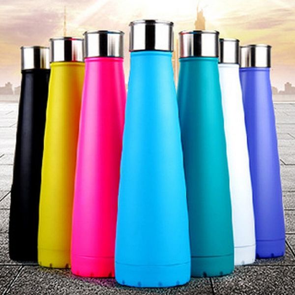 

new conical second generation coke 304 stainless steel vacuum cup outdoor sports water bottle gift