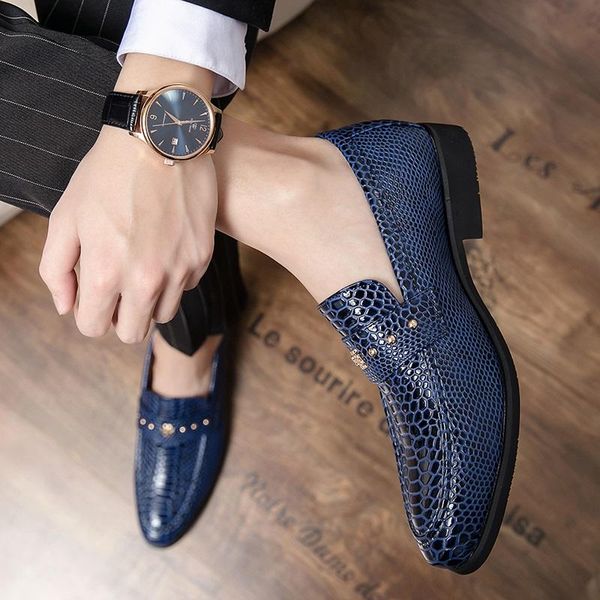 

dress shoes men's moccasins lather for men fashion casual leather mens italian man hippie male sneakers stylish sport, Black