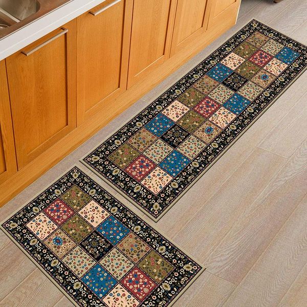 

carpets 1pc kitchen printed non-slip carpet rug soft absorbent mat doormat 16"x24" 16"x47" wwo66