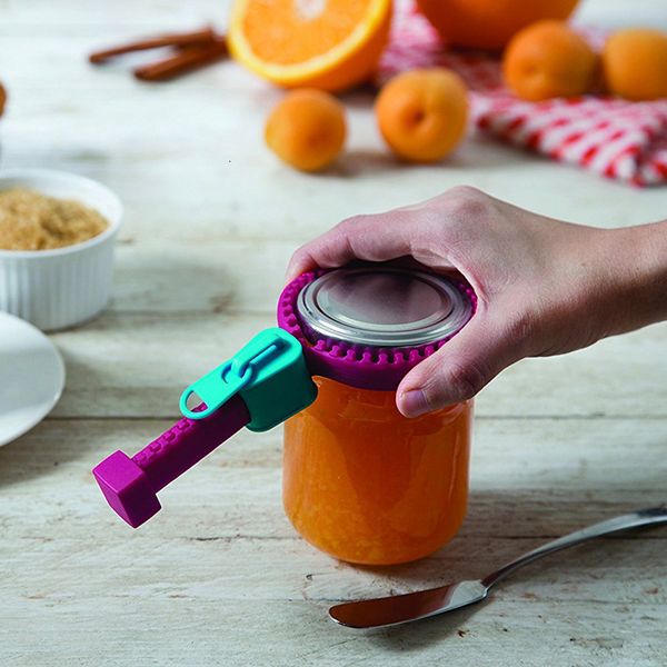 

openers creative sile zipper multi-function anti-skid cap labor saving can opener