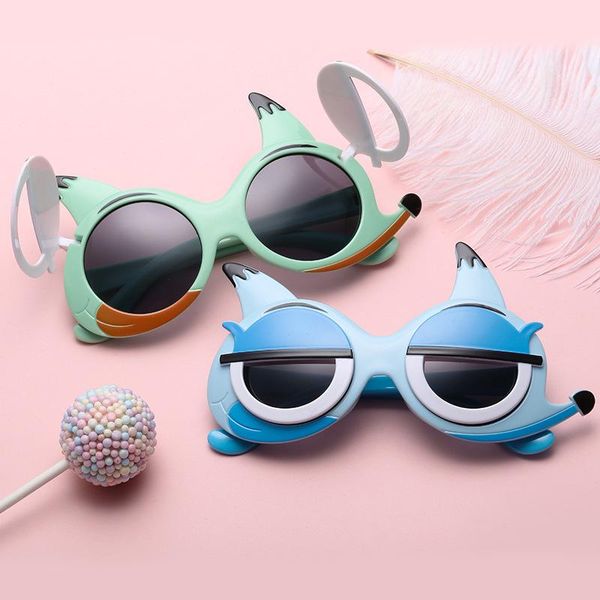 

fashion sunglasses frames children eyewear glasses goggles shades cute baby boys sun kids, Black