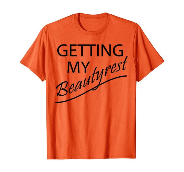 

getting my beauty rest (black) t-shirt, White;black