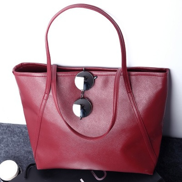 

2021 new women female bag retro trend bag handbag shoulder korean version big toothpick pattern female bag totes, Red;black