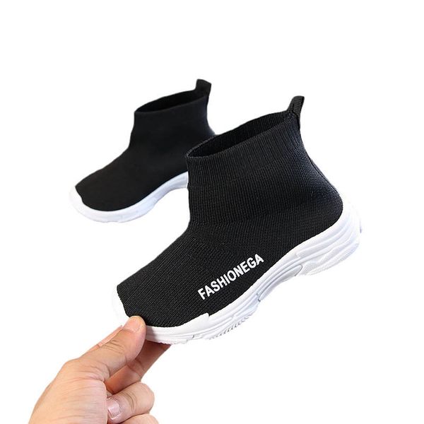 

athletic kids shoes sneakers boys children footwear d010, Black