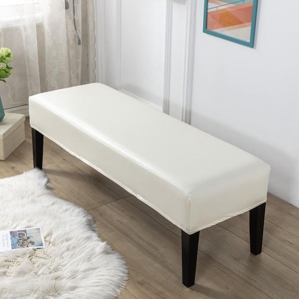 

chair covers waterproof pu bench cover piano stool soft long slipcover protetor elastic seat cushion