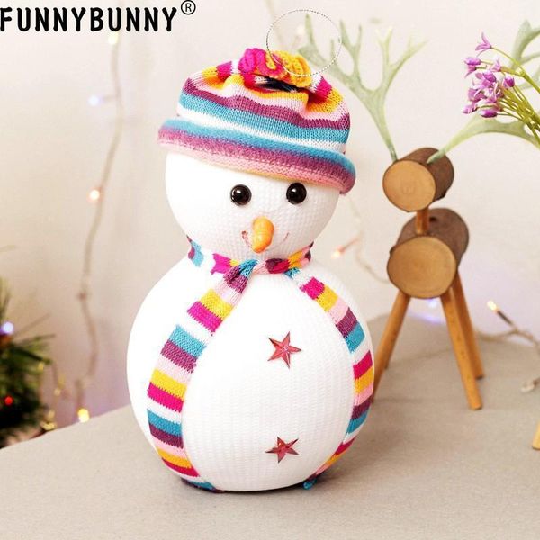 

christmas snowman doll tree hanging ornament home decoration1