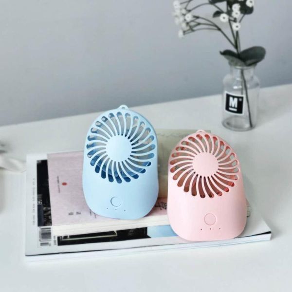 

electric fans protable handheld fan 3-speed mini usb rechargeable with 1200mah powerbank battery quiet deskpersonal cooling