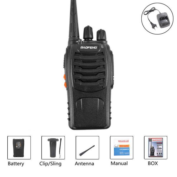 

walkie talkie baofeng bf-888s two-way radio 888s uhf 5w 400-470mhz bf888s bf h777 two way with usb charger