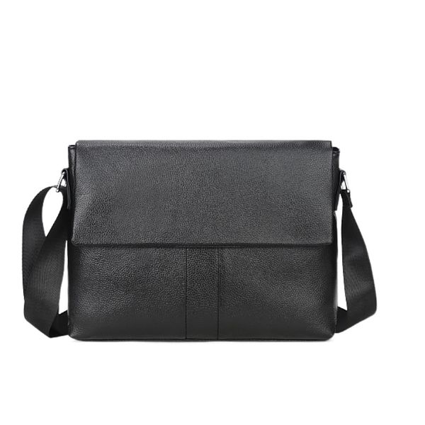

leather briefcase cover messenger leather shoulder business men's bag
