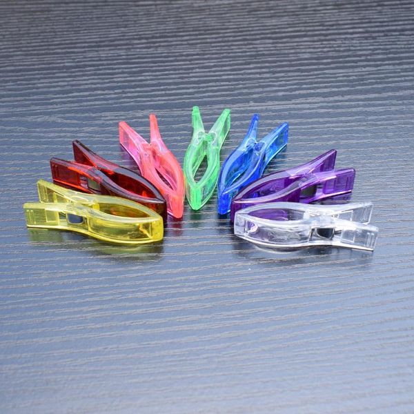 

25pcs edge clip quilt quilting clip diy crafts plastic clips multicolor patchwork sewing decoration clamp cothes, Black