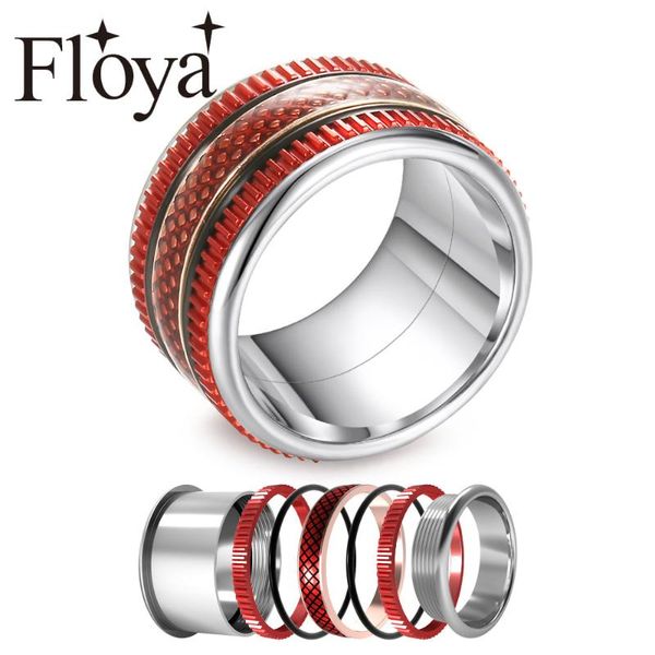 

cluster rings cremo women vampire red enamel hallowmas interchangeable rotation trendy fire male band anillo hombre bijoux, Golden;silver