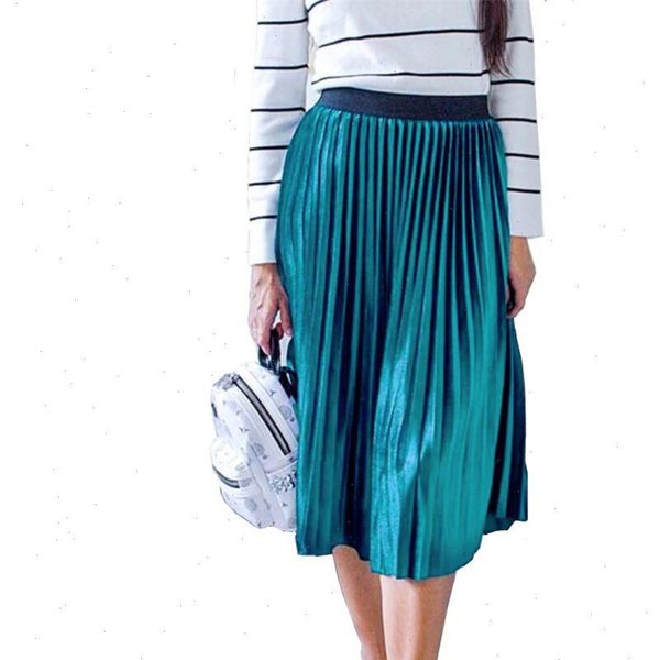 

new 9 color ladies autumn winter long skirt women high waisted soft skinny female velvet pleated skirts elegant maxi women skirt, Black