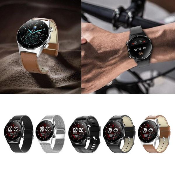 

smart watches e13 1.28inch round 5.0 watch message reminder waterproof