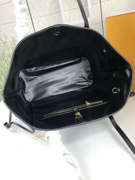 

2021 new fashion ladies wallet luxury clutch leather shoulder bag classic handbag ing, Black