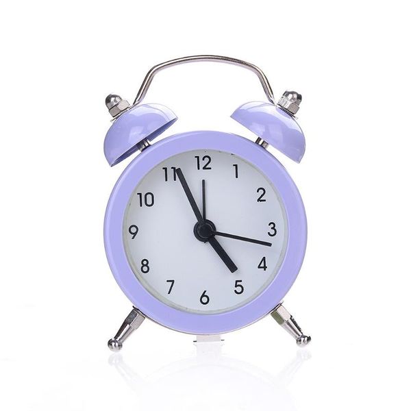 

other clocks & accessories alarm clock for heavy sleepers bedrooms 2021 modern twin bell silent alloy stainless metal drop