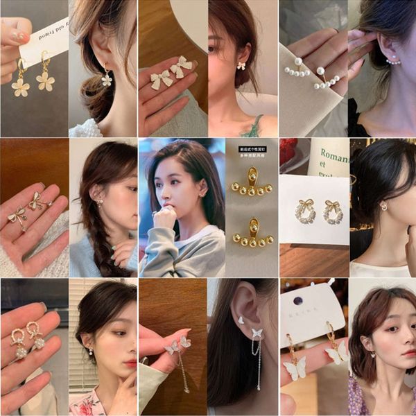 

earrings simple, small exquisite earrings fashion temperament