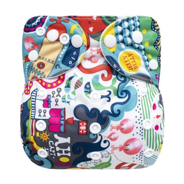 

reusable baby cloth diapers cotton breathable nappies adjustable training pants fit for 3-15 kg diaper dropship