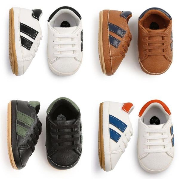 

first walkers born shoes sports soft soled baby walking pu leather