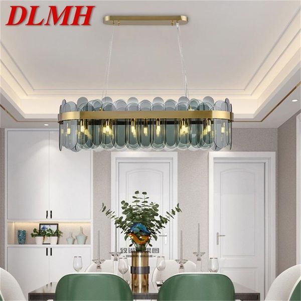 

chandeliers dlmh chandelier postmodern oval pendant lamp simple led light fixture for home living dining room