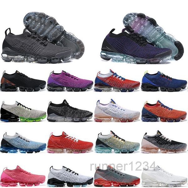 

fly 3.0 knit 2.0 vapours triple black cinder men casual shoes zebra earth womens breathable designer maxes sports sneakers trainers gh5a
