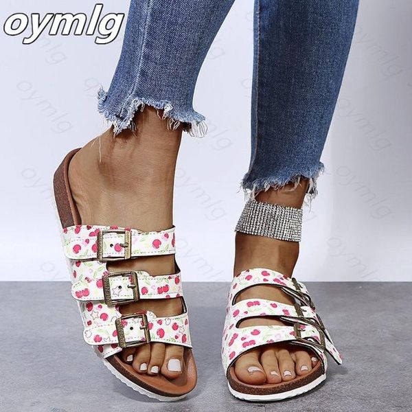

sandals summer outdoor beach women platform animal print pu strap wedges heel non slip casual leisure ladies shoes female ins, Black