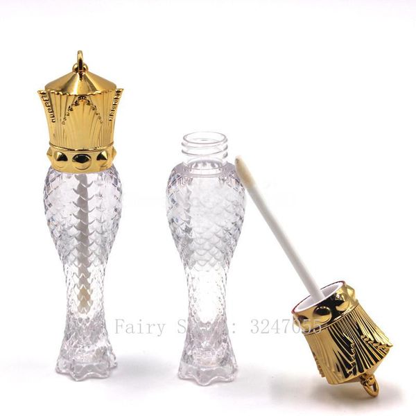 

storage bottles & jars 4.5ml 10/30/50pcs beauty shape empty lip gloss tube lips bottle brush container mini refillable lipgloss