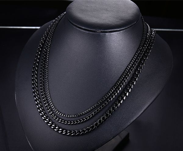 

2021 gemstone chains stainless steel designer necklace unisex, Silver
