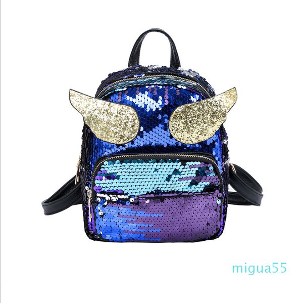 

sequin mini backpack women handbag sequin canvas rucksack lady vegan backpack bling boho bag pink black red blue white