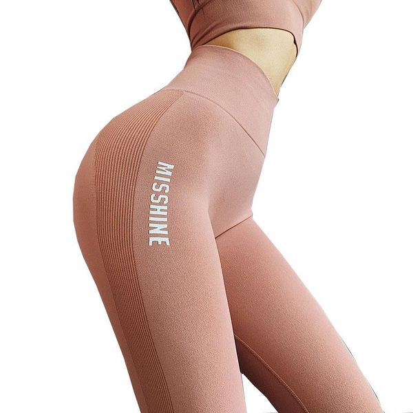 

women's leggings net red peach hip yoga tight elastic bodybuilding pants quick-drying hip-lifting high-waist sports fitness trousers, Black